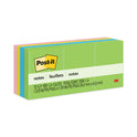 Post-it Original Pads in Floral Fantasy Collection Colors, 1.5" x 2", 100 Sheets/Pad, 12 Pads/Pack (653AU)