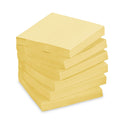 Post-it Original Recycled Note Pad Cabinet Pack, 3" x 3", Canary Yellow, 75 Sheets/Pad, 24 Pads/Pack (654R24CPCY)