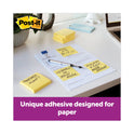 Post-it Original Recycled Note Pad Cabinet Pack, 3" x 3", Canary Yellow, 75 Sheets/Pad, 24 Pads/Pack (654R24CPCY)