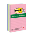 Original Recycled Note Pads, Note Ruled, 4" x 6", Sweet Sprinkles Collection Colors, 100 Sheets/Pad, 5 Pads/Pack