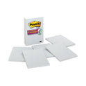 Post-it Grid Notes, Quad Ruled, 4" x 6", White, 50 Sheets/Pad, 6 Pads/Pack (660SSGRID)