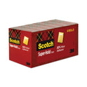 Scotch Super-Hold Tape Refill, 1" Core, 0.75" x 27.77 yds, Transparent, 6/Pack (700K6)