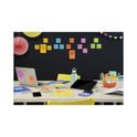 Post-it Pads in Energy Boost Collection Colors, Note Ruled, 5" x 8", 45 Sheets/Pad, 4 Pads/Pack (5845SSUC)