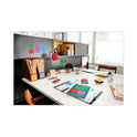 Post-it Pads in Playful Primary Collection Colors, Note Ruled, 4" x 6", 90 Sheets/Pad, 3 Pads/Pack (6603SSAN)