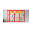 Post-it Meeting Notes in Energy Boost Collection Colors, 8" x 6", 45 Sheets/Pad, 4 Pads/Pack (6845SSP)