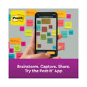 Post-it Meeting Notes in Energy Boost Collection Colors, Note Ruled, 8" x 6", 45 Sheets/Pad, 4 Pads/Pack (6845SSPL)