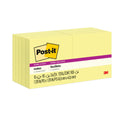 Post-it Pads in Canary Yellow, 1.88" x 1.88", 90 Sheets/Pad, 10 Pads/Pack (62210SSCY)