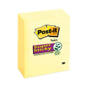 Post-it Pads in Canary Yellow, 3" x 5", 90 Sheets/Pad, 12 Pads/Pack (65512SSCY)