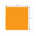 Post-it Big Notes, Unruled, 11 x 11, Orange, 30 Sheets (BN11O)