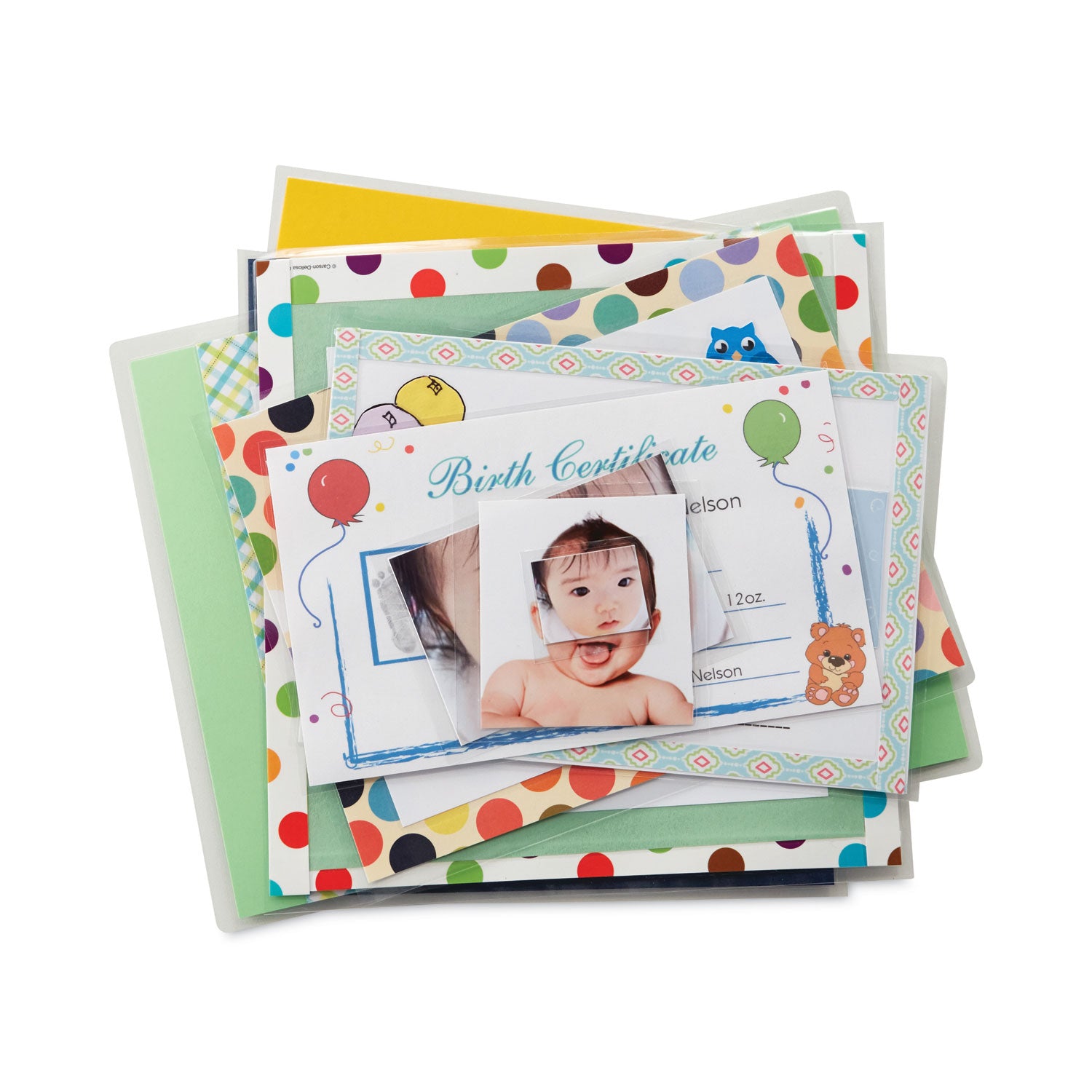 Scotch Self-Sealing Laminating Sheets, 6 mil, 9.06" x 11.63", Gloss Clear, 10/Pack (LS854SS10)