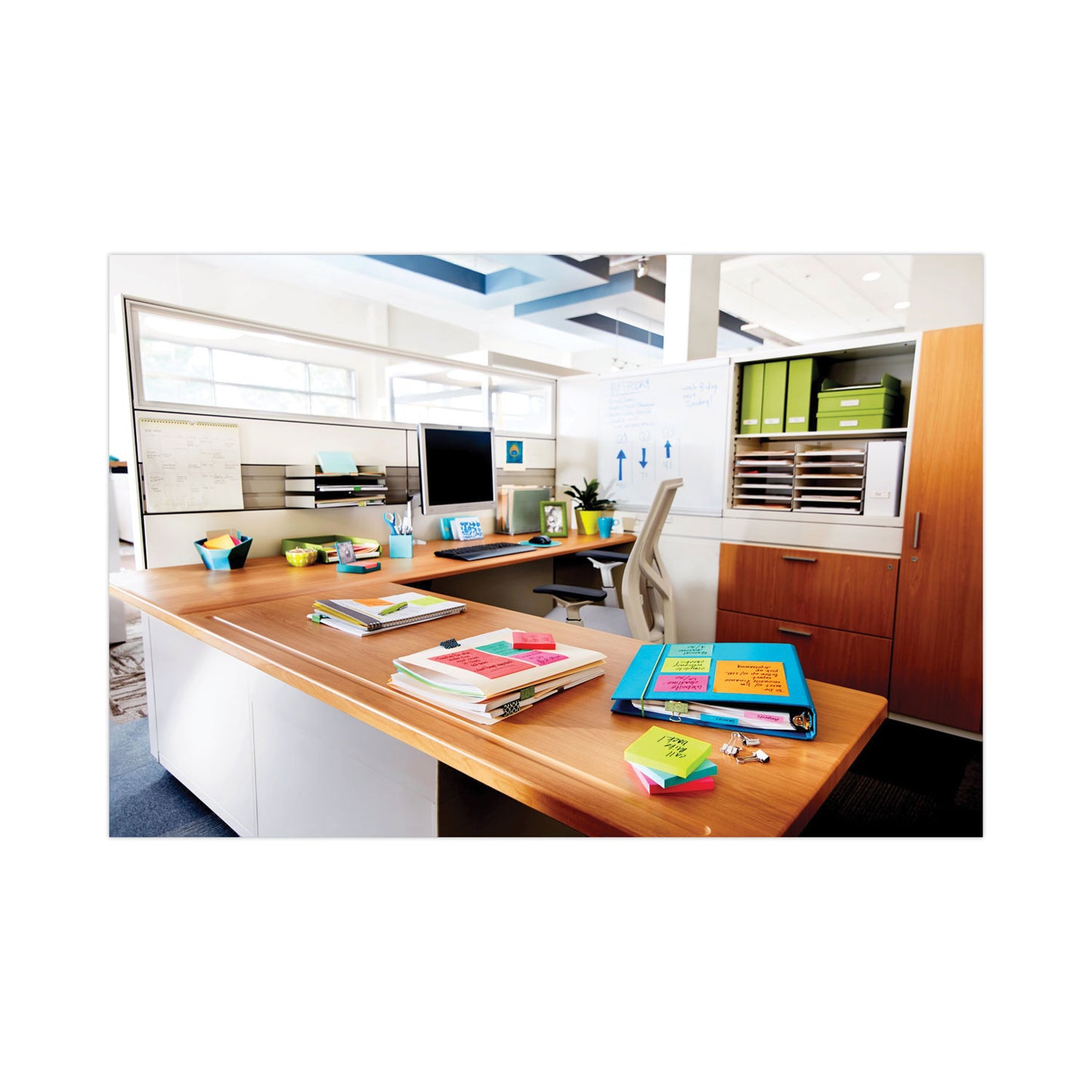 Post-it Original Pop-up Refill, 3" x 3", Poptimistic Collection Colors, 100 Sheets/Pad, 6 Pads/Pack (R330AN)