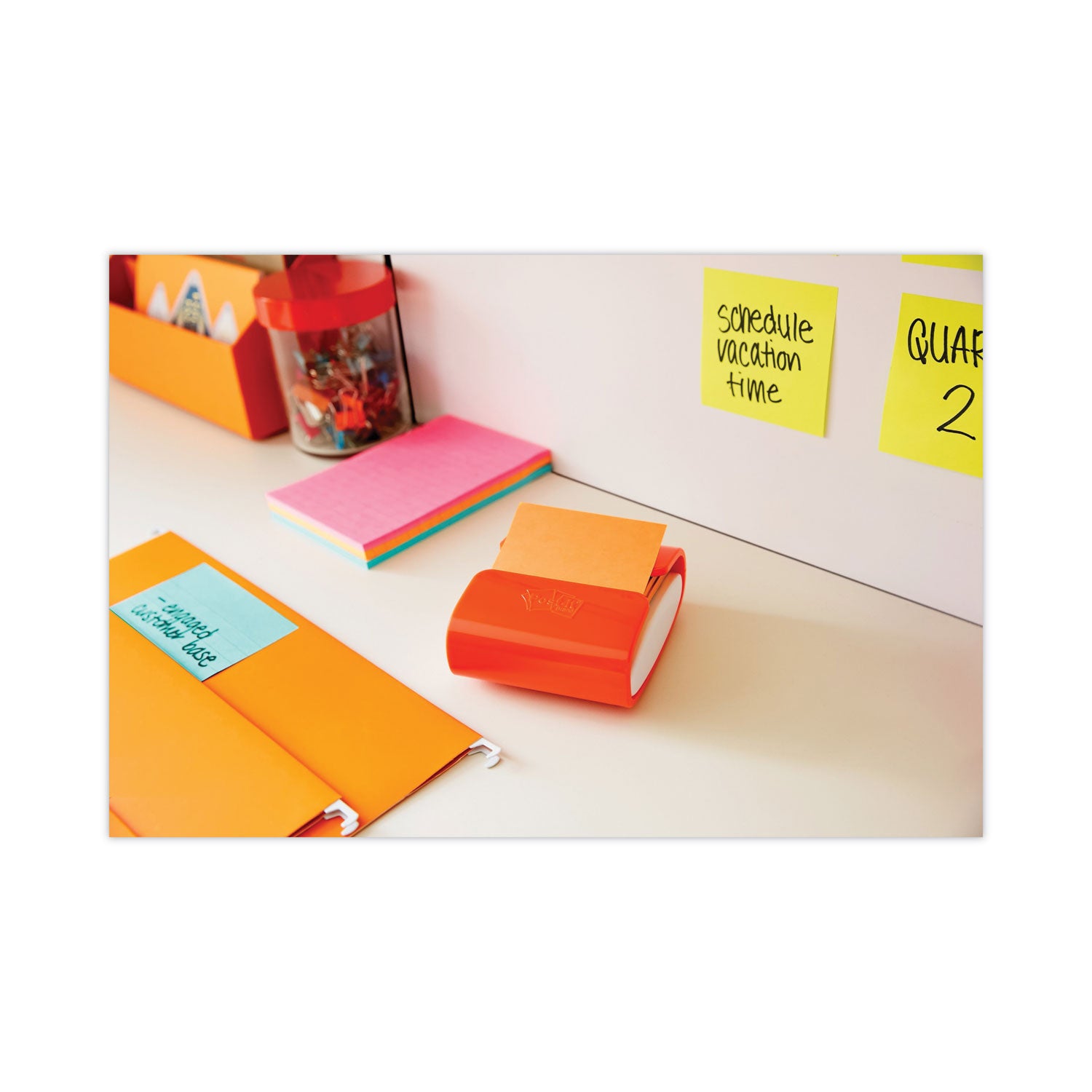 Post-it Pop-up 3 x 3 Note Refill, 3" x 3", Energy Boost Collection Colors, 90 Sheets/Pad, 10 Pads/Pack (R33010SSAU)