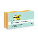 Post-it Original Pop-up Refill Value Pack, 3" x 3", Beachside Cafe Collection Colors, 100 Sheets/Pad, 12 Pads/Pack (R33012AP)