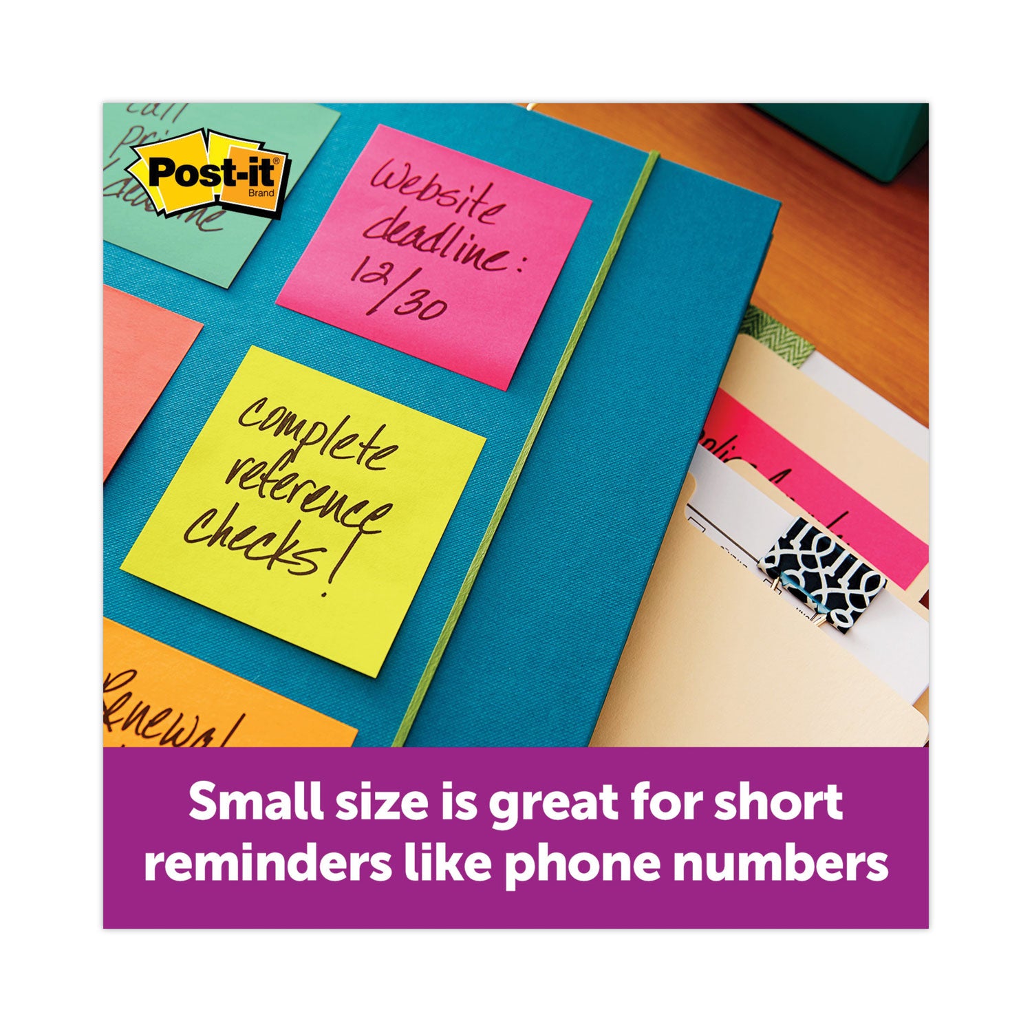 Post-it Original Pop-up Notes Value Pack, 3" x 3", (8) Canary Yellow, (6) Poptimistic Collection Colors, 100 Sheets/Pad, 14 Pads/Pack (R33014YWM)