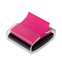 Post-it Wrap Dispenser, For 3 x 3 Pads, Black/Clear, Includes 45-Sheet Color Varies Pop-up Super Sticky Pad (WD330BK)