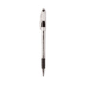 Pentel R.S.V.P. Ballpoint Pen Value Pack, Stick, Fine 0.7 mm, Black Ink, Clear/Black Barrel, 24/Pack (BK90ASW2)