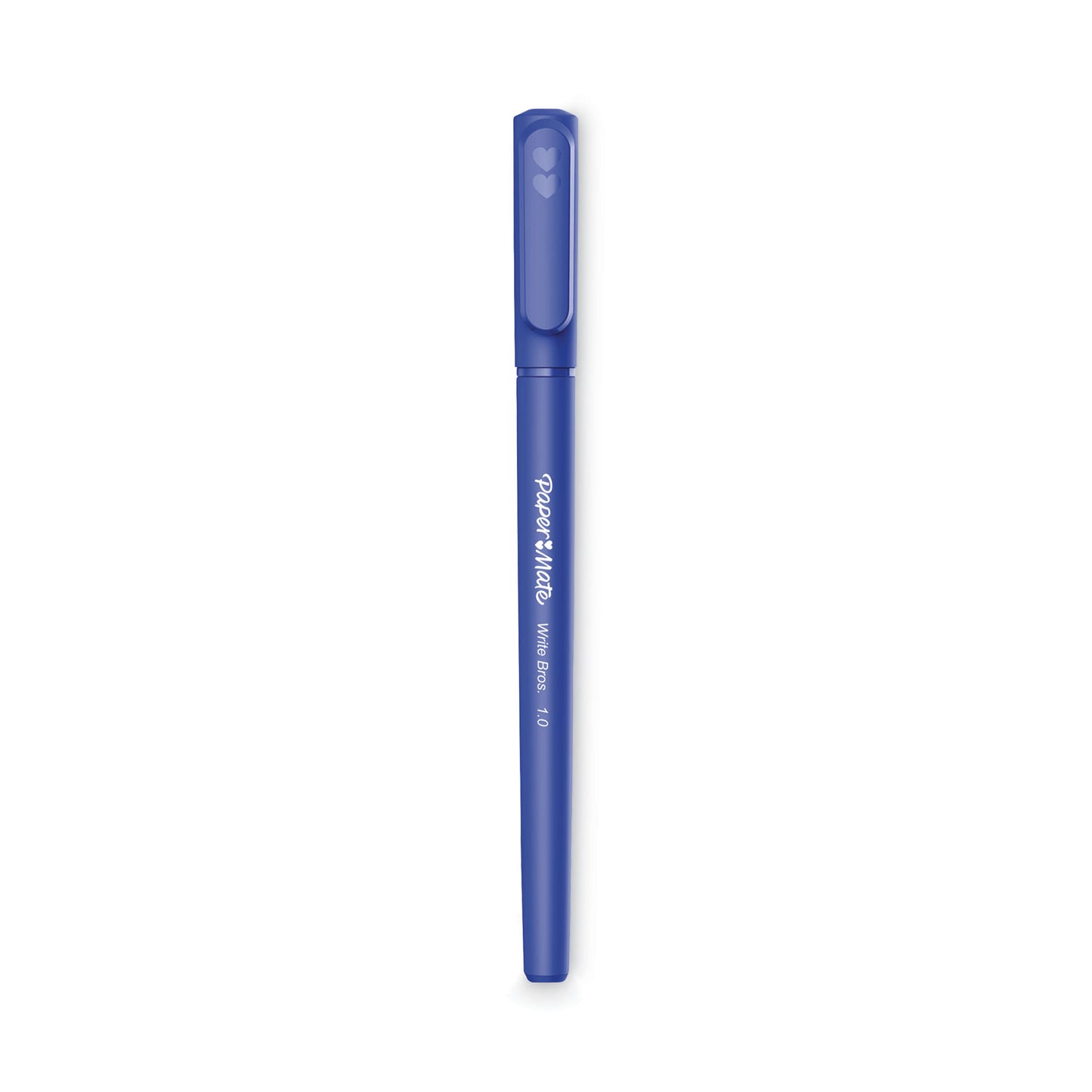 Paper Mate Write Bros. Ballpoint Pen Value Pack, Stick, Medium 1 mm, Blue Ink, Blue Barrel, 120/Pack (2096478)