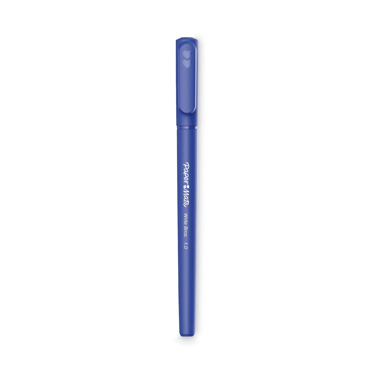 Paper Mate Write Bros. Ballpoint Pen Value Pack, Stick, Medium 1 mm, Blue Ink, Blue Barrel, 120/Pack (2096478)