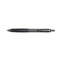 Pilot G-Knock BeGreen Gel Pen, Retractable, Fine 0.7 mm, Black Ink, Smoke/Black Barrel, Dozen (31506)