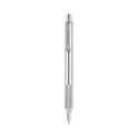 Zebra F-701 Ballpoint Pen, Retractable, Fine 0.7 mm, Black Ink, Stainless Steel/Black Barrel (29411)