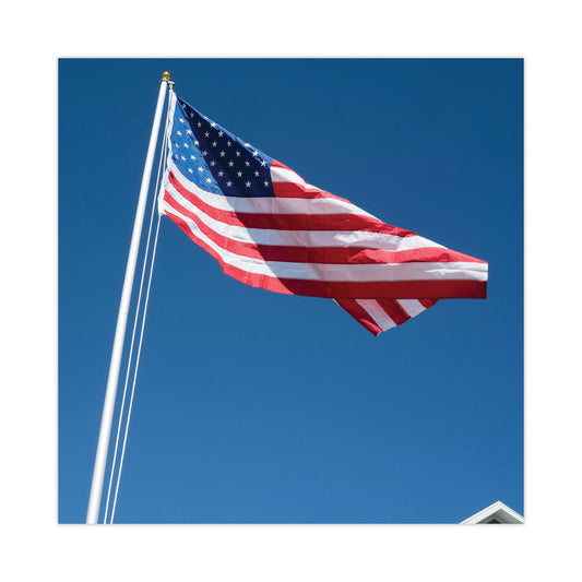 Advantus All-Weather Outdoor U.S. Flag, 96" x 60", Heavyweight Nylon (MBE002270)