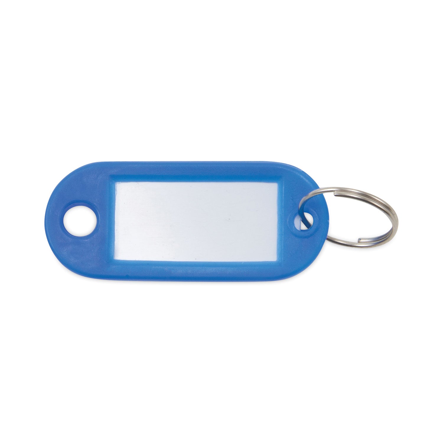 Advantus Key Tags Label Window, 0.88 x 0.19 x 2, Dark Blue, 6/Pack (KEY98019)