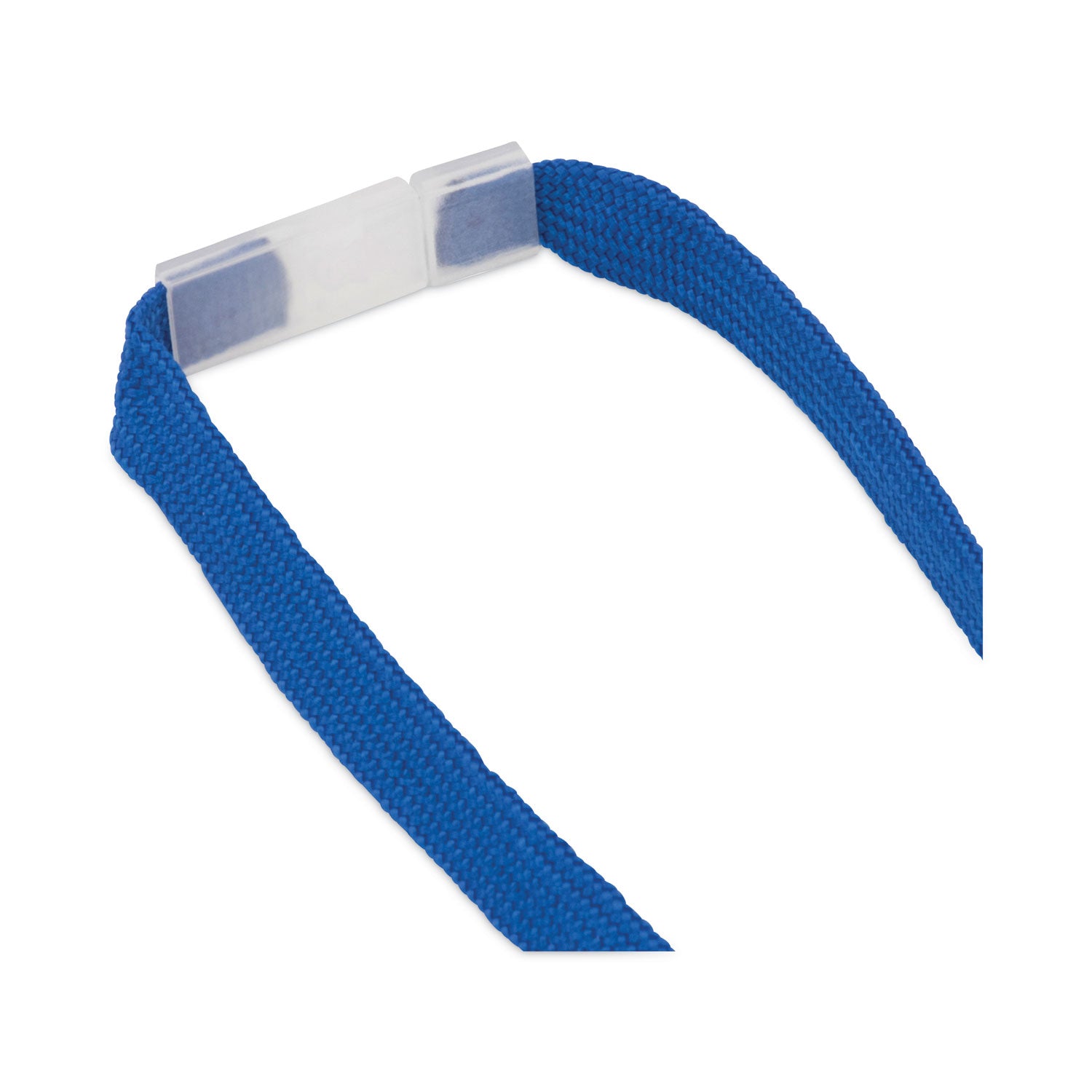 Advantus Breakaway Lanyards, Metal J-Hook Fastener, 36" Long, Blue, 24/Box (97130)