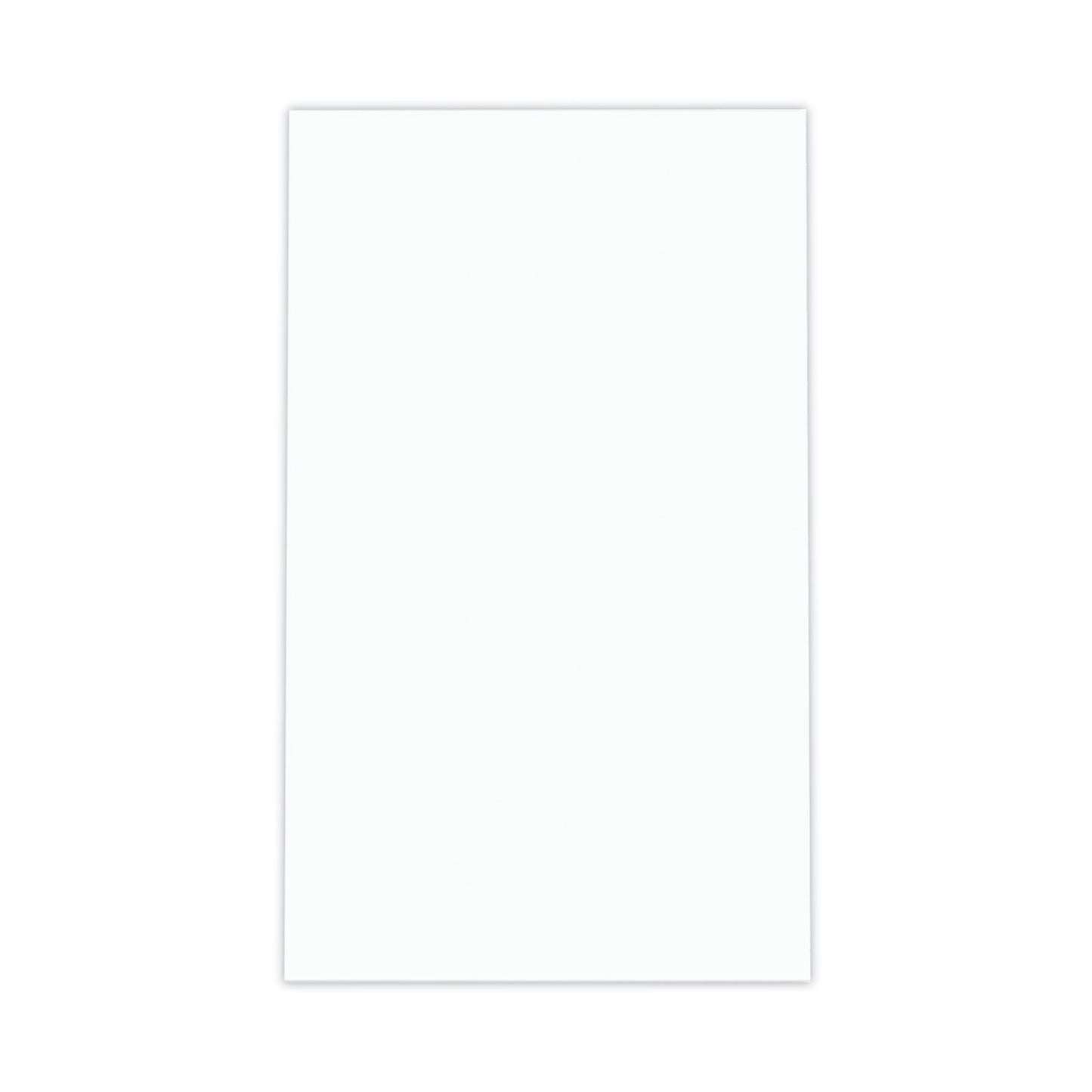 Universal Scratch Pads, Unruled, 3 x 5, White, 100 Sheets, 12/Pack (35613)