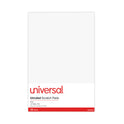 Universal Scratch Pads, Unruled, 3 x 5, White, 100 Sheets, 12/Pack (35613)