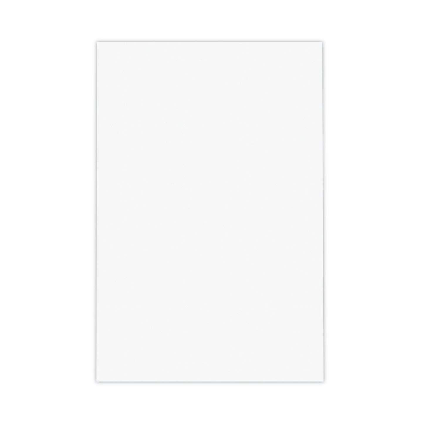 Universal Loose White Memo Sheets, 4 x 6, Unruled, Plain White, 500/Pack (46500)