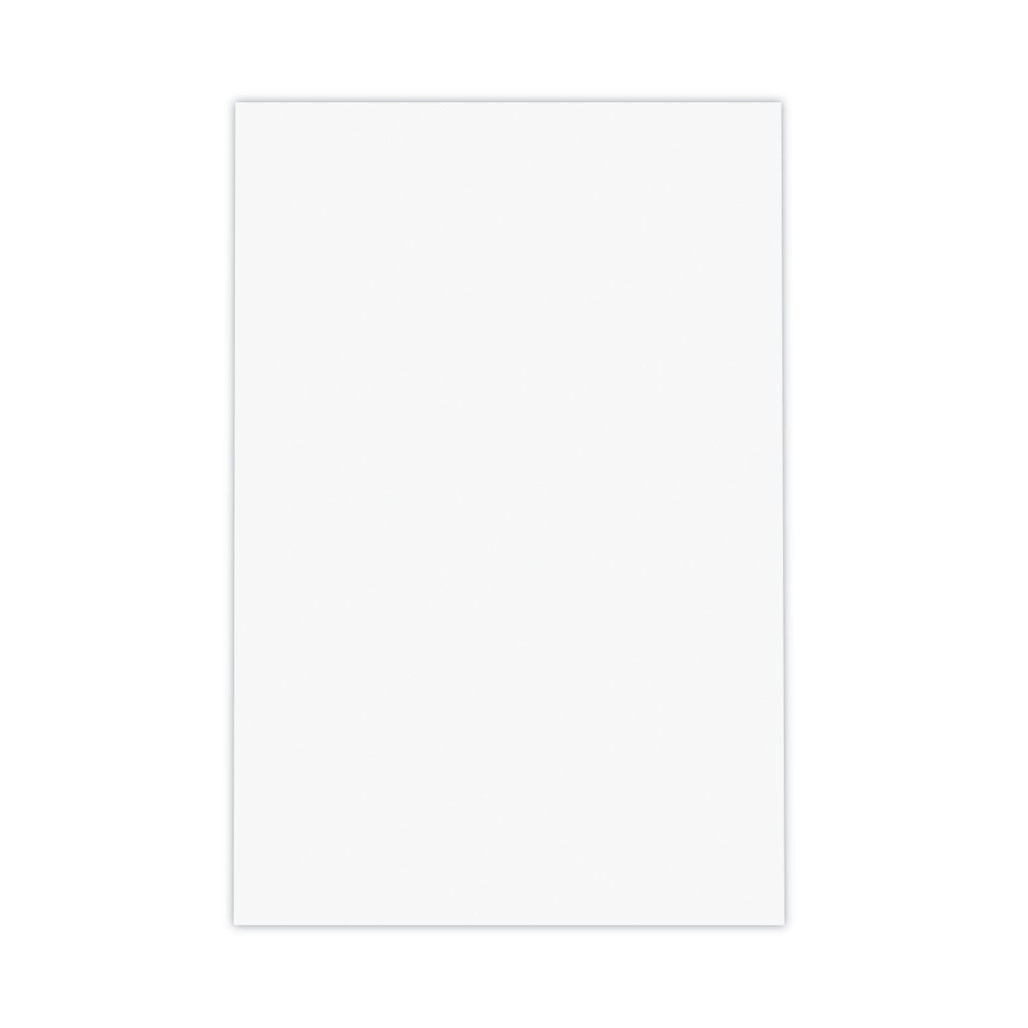 Universal Loose White Memo Sheets, 4 x 6, Unruled, Plain White, 500/Pack (46500)