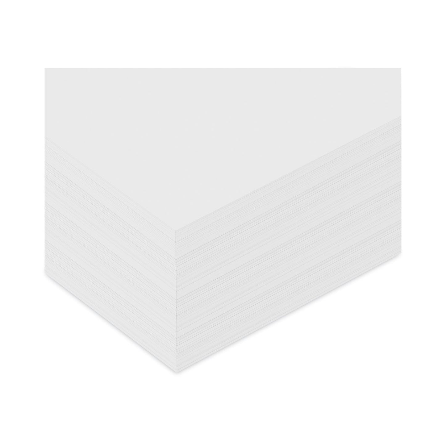 Universal Loose White Memo Sheets, 4 x 6, Unruled, Plain White, 500/Pack (46500)