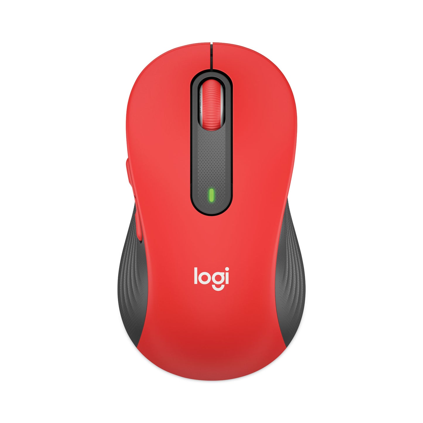 Logitech Signature M650 Wireless Mouse, Large, 2.4 GHz Frequency, 33 ft Wireless Range, Right Hand Use, Red (910006358)