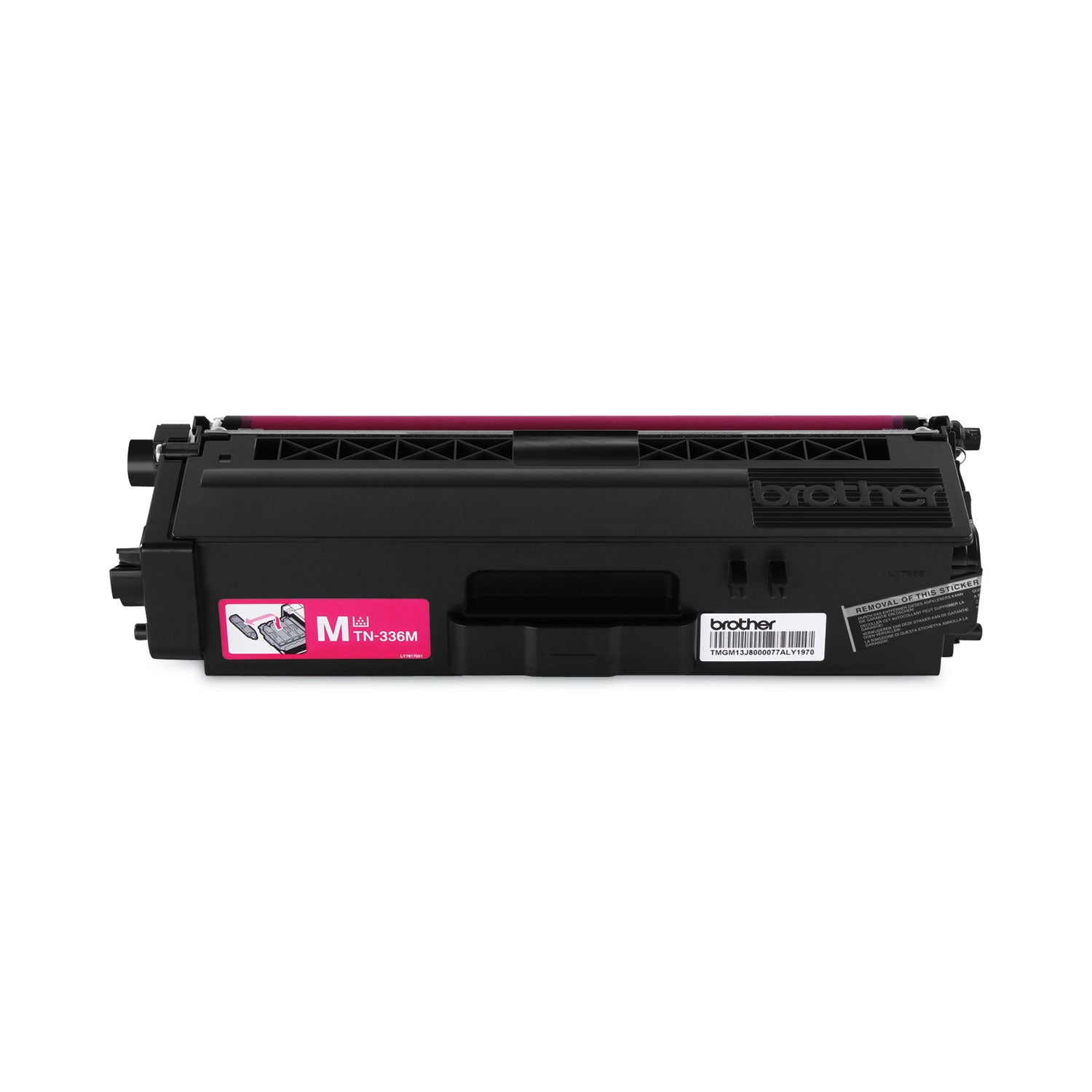 Brother TN336M High-Yield Toner, 3,500 Page-Yield, Magenta