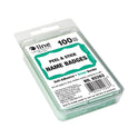 C-Line Self-Adhesive Name Badges, 3.5 x 2.25, Green, 100/Box (92263)