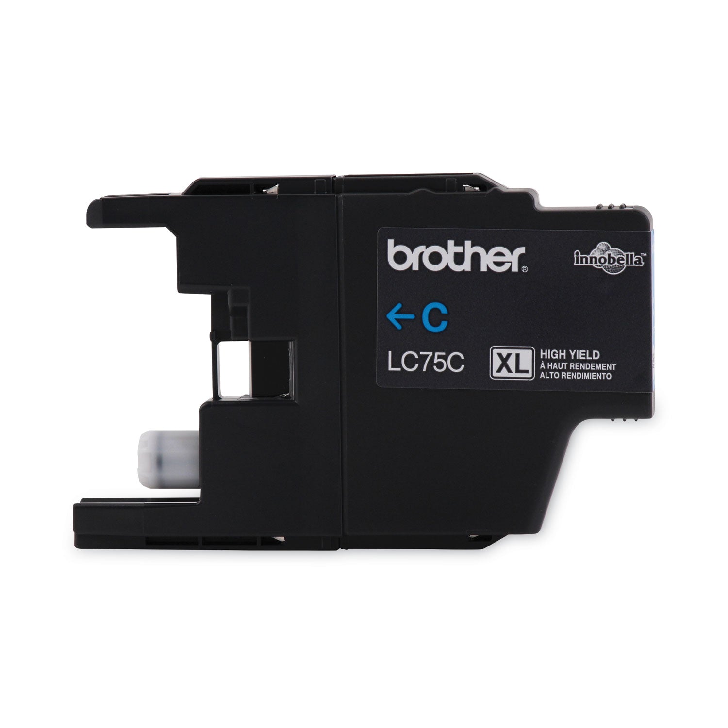 Brother LC75C Innobella High-Yield Ink, 600 Page-Yield, Cyan