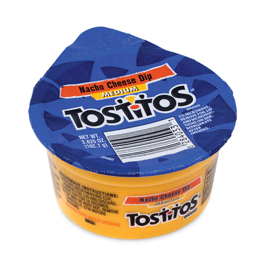 Tostitos Nacho Cheese Dip ToGo Cups, 3.63 oz Cup, 30/Carton (29500069)