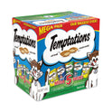 Temptations Cat Treats Mega Pack Variety, 6.3 oz Pouch, 4/Pack (22000661)