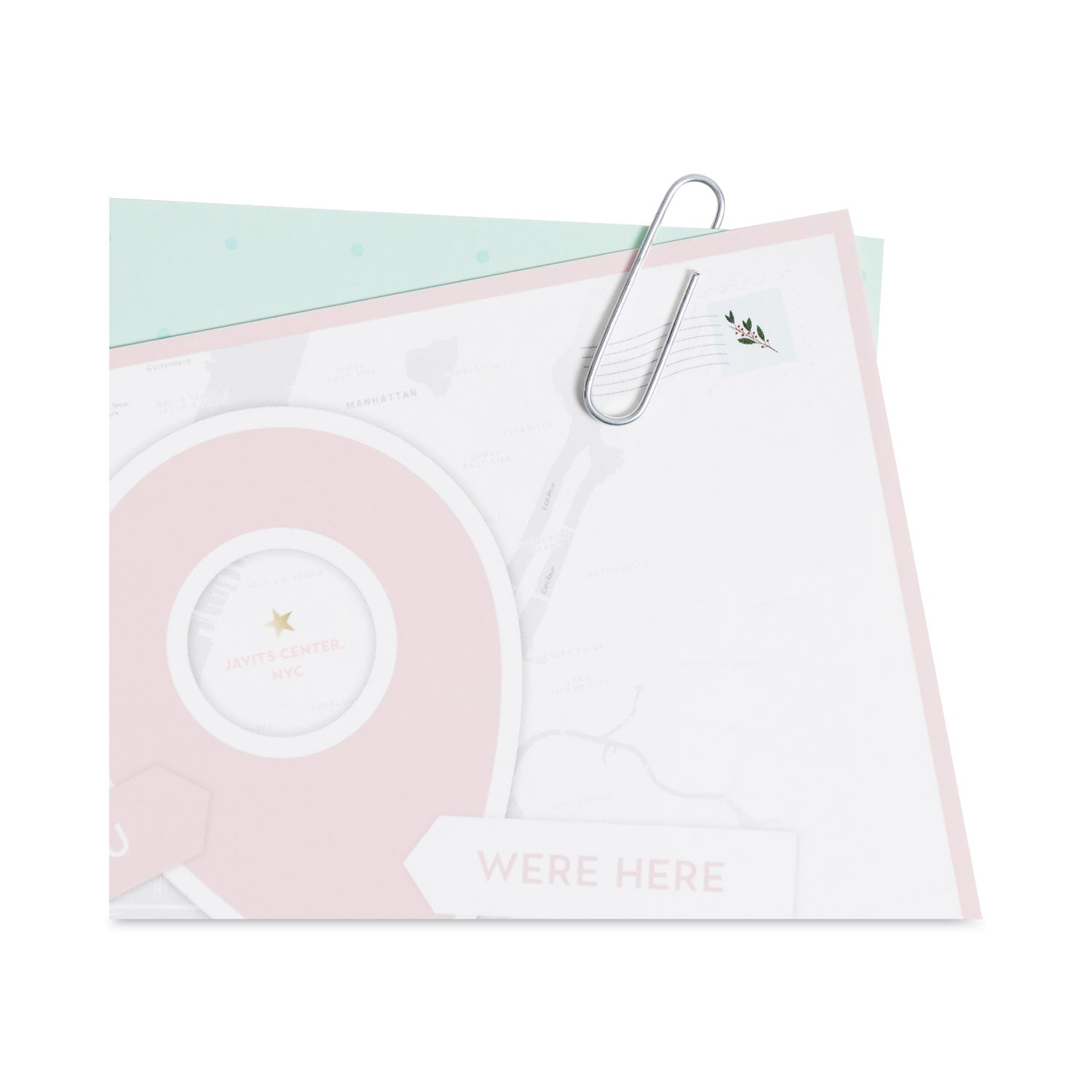 U Brands Paper Clips, Medium, Vinyl-Coated, Silver, 200 Clips/Box, 5 Boxes/Pack (3684U0624)