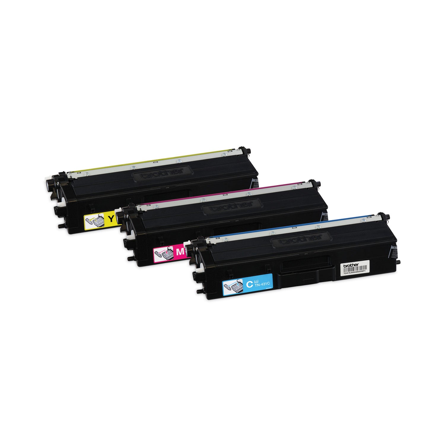 Brother TN4313PK Toner, 1,800 Page-Yield, Cyan/Magenta/Yellow