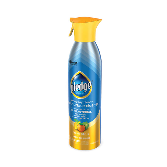 Pledge Multi Surface Antibacterial Everyday Cleaner, 9.7 oz Aerosol Spray (336276EA)