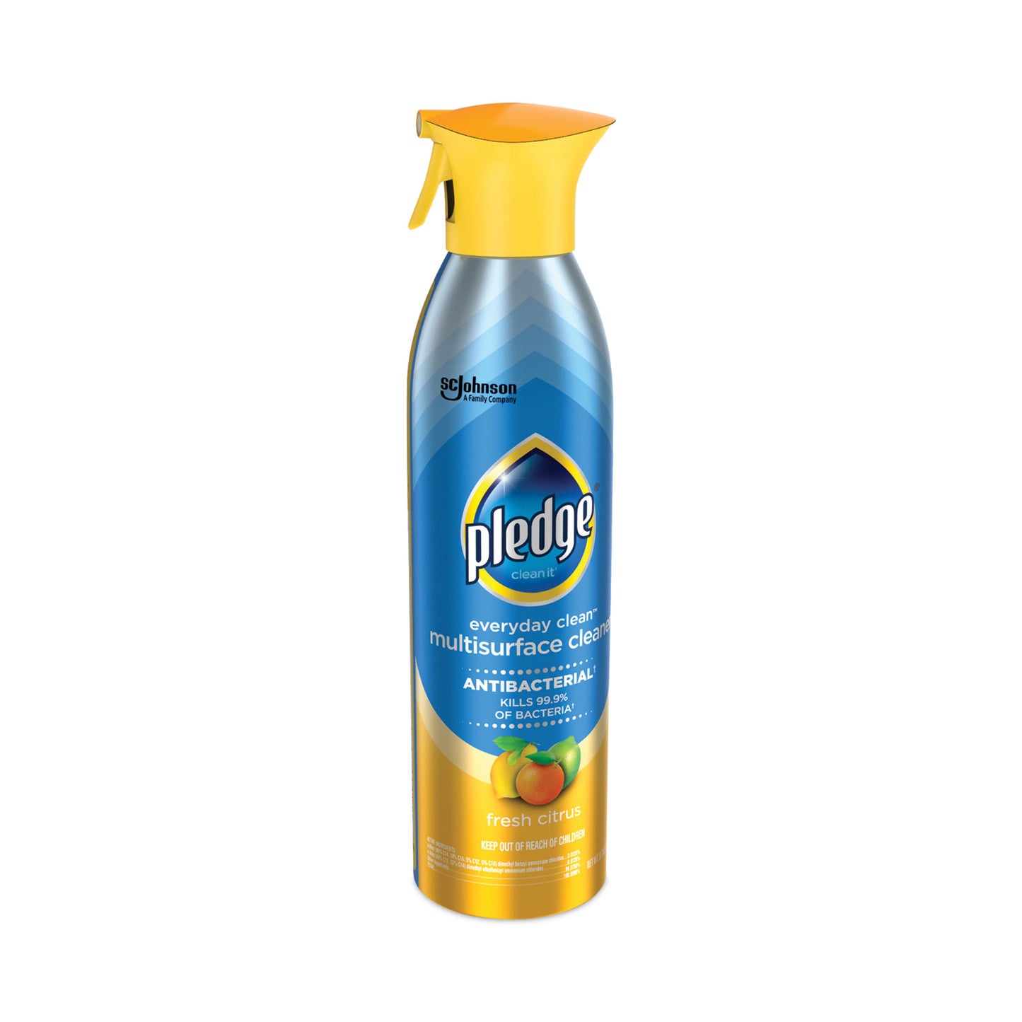 Pledge Multi Surface Antibacterial Everyday Cleaner, 9.7 oz Aerosol Spray (336276EA)