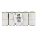 ICONEX Impact Printing Carbonless Paper Rolls, 2.25" x 70 ft, White/Canary, 10/Pack (90770440)