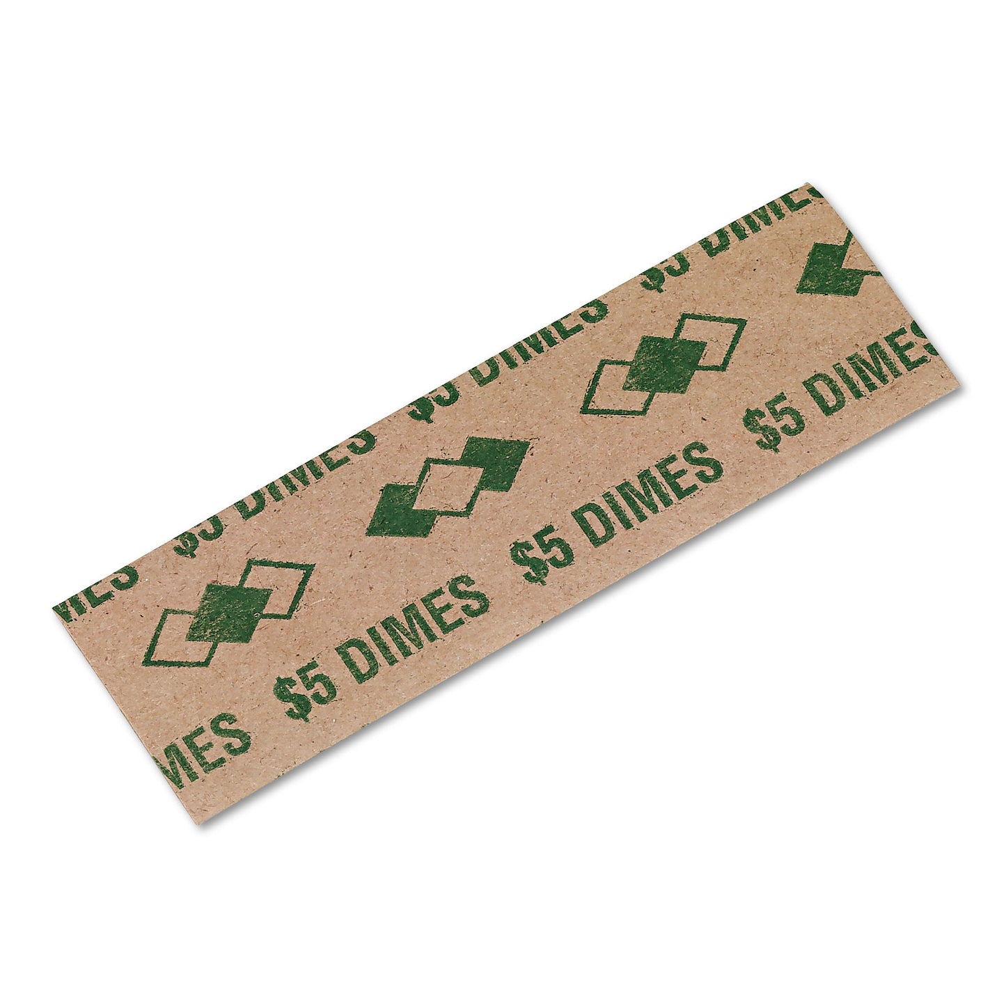 ICONEX Tubular Coin Wrappers, Dimes, $5, Pop-Open Wrappers, 1000/Pack (94190053)