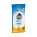 Pledge Multi-Surface Cleaner Wet Wipes, Cloth, 7 x 10, Fresh Citrus, White, 25 Wipes (336274EA)