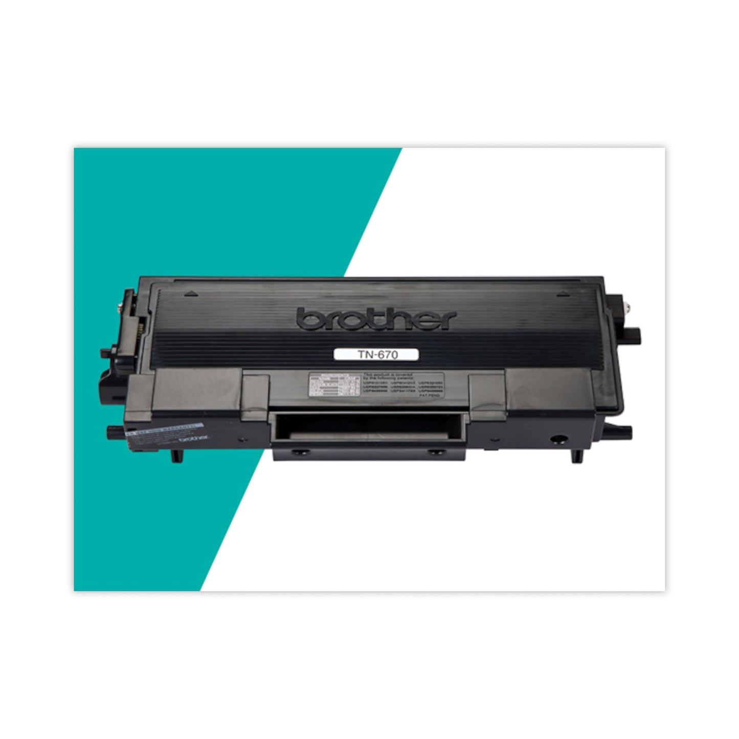 Brother TN670 High-Yield Toner, 7,500 Page-Yield, Black