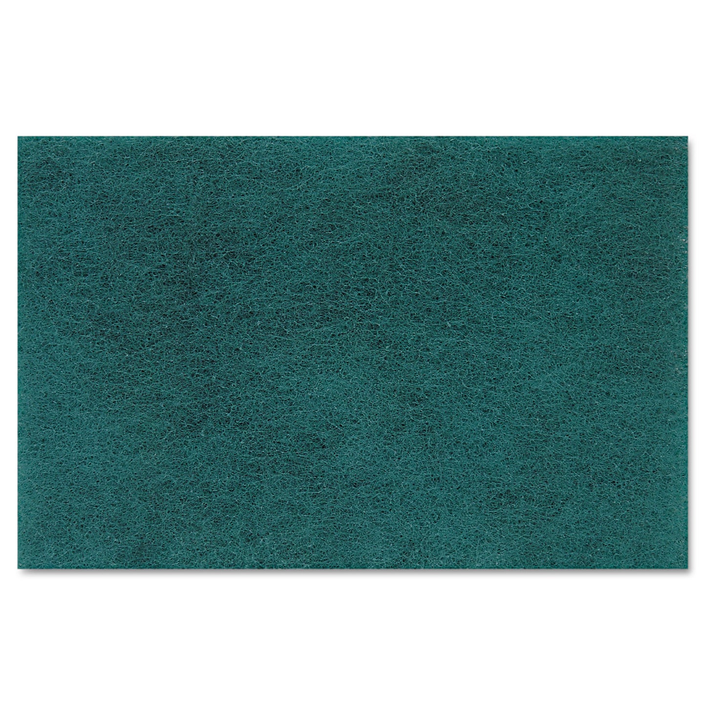 Boardwalk Medium Duty Scour Pad,  6 x 9, Green, 20/Carton (196)