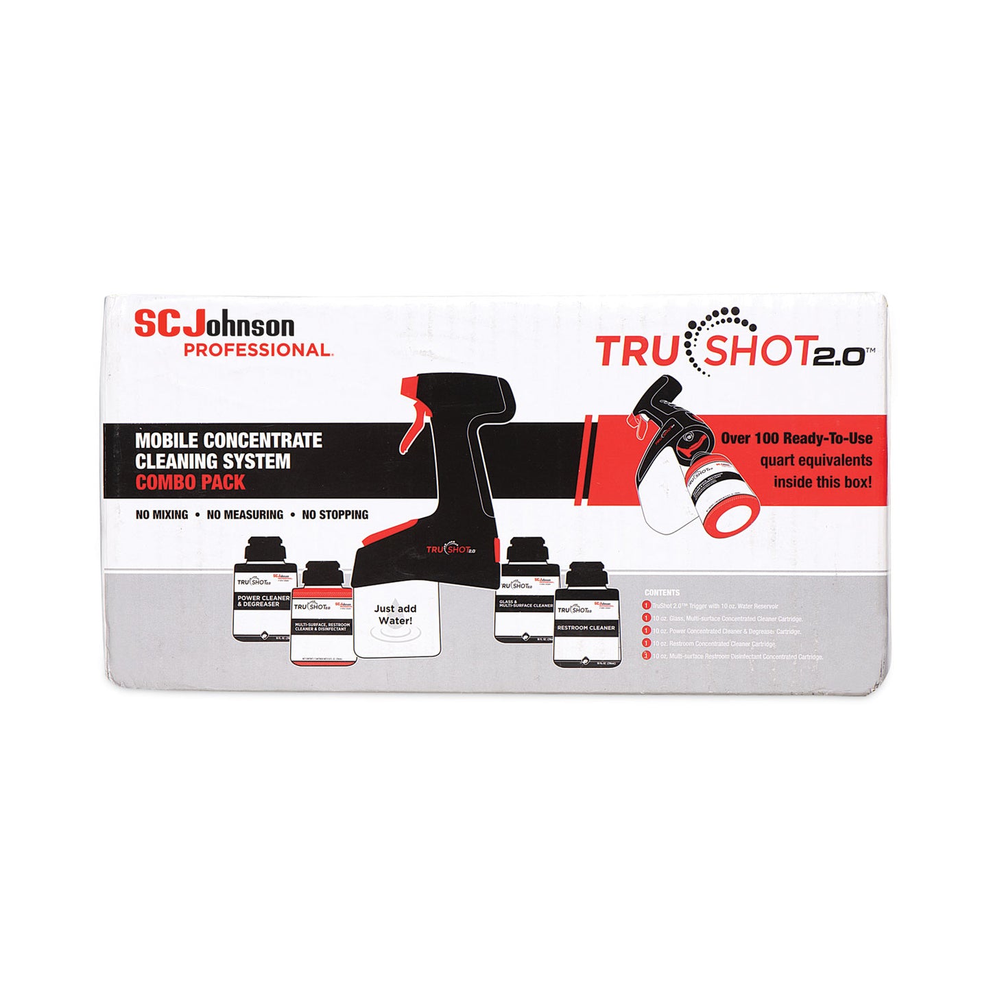 SC Johnson Professional TruShot 2.0 Mobile Dispensing System, 10 oz Concentrate (323564)