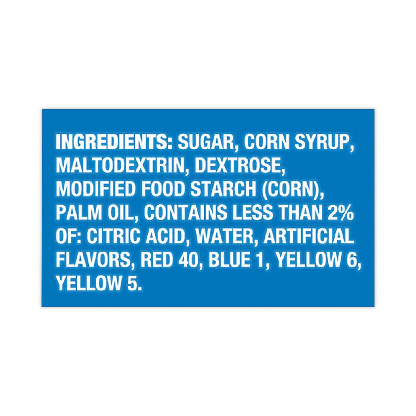 Airheads Variety Box, Assorted Flavors, 0.55 oz Bar, 90/Carton (22000705)