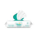 Pampers Sensitive Baby Wipes, 1-Ply, 6.8 x 7, Unscented, White, 56/Pack, 8 Packs/Carton (87076)